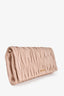 Miu Miu Blush Leather Matelasse Crossbody Bag