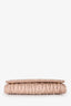 Miu Miu Blush Leather Matelasse Crossbody Bag