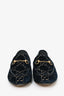 Gucci Navy GG Velvet Horsebit Loafers Size 38.5