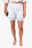 Simone Rocha Baby Blue Eyelet Shorts Size 10