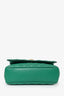 Versace Green Quilted Leather Crossbody