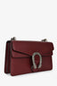 Gucci Burgundy Leather Small Dionysus Shoulder Bag