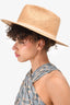 Janessa Leone Tan Straw 'Sherman' Hat