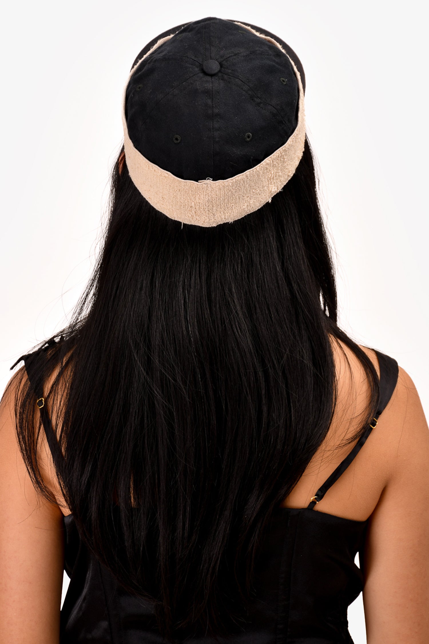 Gucci Black Headband Logo Baseball Cap Size 58 Mine Yours