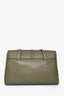 Celine 2020 Green Leather Medium Soft 16 Shoulder Bag