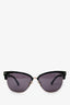 Tom Ford Black/Gold Cat Eye Sunglasses