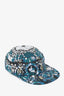 Versace Teal Printed Hat