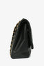 Pre-Loved Chanel™ 2012 Black Quilted Lambskin Maxi Double Flap