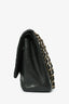 Pre-Loved Chanel™ 2012 Black Quilted Lambskin Maxi Double Flap