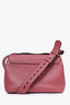 Gucci Rose Pebbled Leather Marmont Shoulder Bag