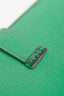 Hermès 2015 Green Chevre Mysore Bearn Long Wallet