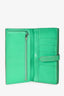 Hermès 2015 Green Chevre Mysore Bearn Long Wallet