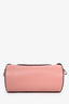Burberry Pink Leather Barrel Bag