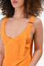 Tibi Orange Sleeveless Dress Size 0