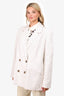 Shona Joy Beige Linen Blazer Size 10