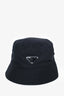 Prada Black Nylon Bucket Hat Size L