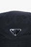 Prada Black Nylon Bucket Hat Size L