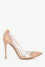 Gianvitto Rossi Nude PVC Heels Size 37