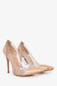 Gianvitto Rossi Nude PVC Heels Size 37