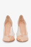 Gianvitto Rossi Nude PVC Heels Size 37