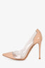 Gianvitto Rossi Nude PVC Heels Size 37