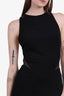 Alexandre Vauthier Black Mesh Sleeveless Maxi Dress Size 40