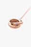 Tiffany & Co. Copper Toned Rubedo 1837 Interlocking Pendant Necklace