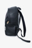 Love Moschino Black Leather Red Heart Backpack