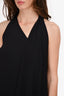 Michael Kors Black One Shoulder Maxi Evening Dress Size 14