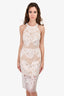 Intermix White Lace Sleeveless Midi Dress Size S