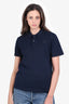 Prada Navy Cotton Piqué Polo Shirt Size M