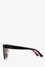McQ by Alexander McQueen Acrylic Black/Red Sunglasses