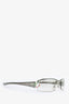 Gucci Grey Horse-bit Detail Sunglasses