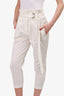 Brunello Cucinelli White Belted Capri Pants Size 6