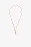 Hermès 18K Gold 'Ever Chaîne d'Ancre Lariat' Necklace