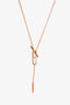 Hermès 18K Gold 'Ever Chaîne d'Ancre Lariat' Necklace