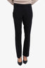 Prada Black Wide Leg Trousers Size 38