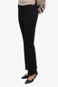 Prada Black Wide Leg Trousers Size 38