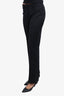 Prada Black Wide Leg Trousers Size 40