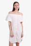 Vince White Off-the-Shoulder Dress Size 0