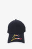 Saint Laurent X New Era Black Logo Embroidery Baseball Cap