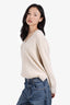 The Row Cream Cashmere/Silk Knit Sweater Size XS