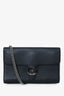 Gucci Black Calfskin Medium Dollar Interlocking G Shoulder Bag