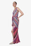 Missoni Mare Multicolour Chevron Wrap Maxi Dress Size XL