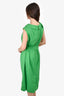 Escada Green Sleeveless Shift Dress with Belt Size 44