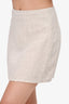 Reformation Beige Linen Mini Skirt Size 2