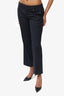 Gucci Navy Straight Leg Trousers Size 44