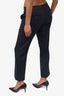 Gucci Navy Straight Leg Trousers Size 44