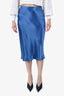 Vince Blue Midi Skirt Size XS