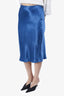 Vince Blue Midi Skirt Size XS